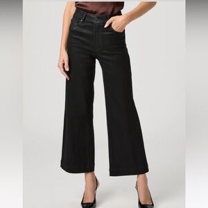 PAIGE Black Wide-Leg Pants